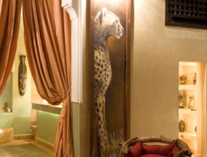 Salon lodge africain - hotel de luxe Marrakech