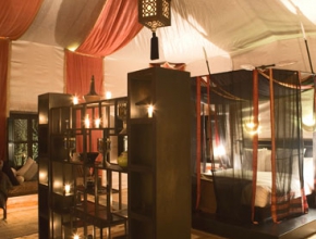 Chambre glamour et moderne - Lodge Art Déco