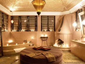 Salle de bain privative prestigieuse du lodge maître